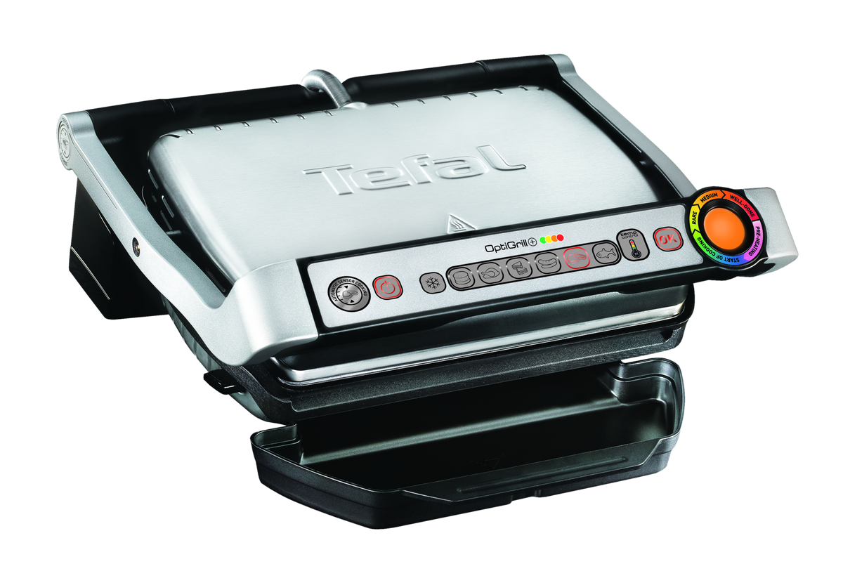 Optigrill+, grill intelligent, 6 programmes, mode manuel, 4 personnes + plaques gaufres