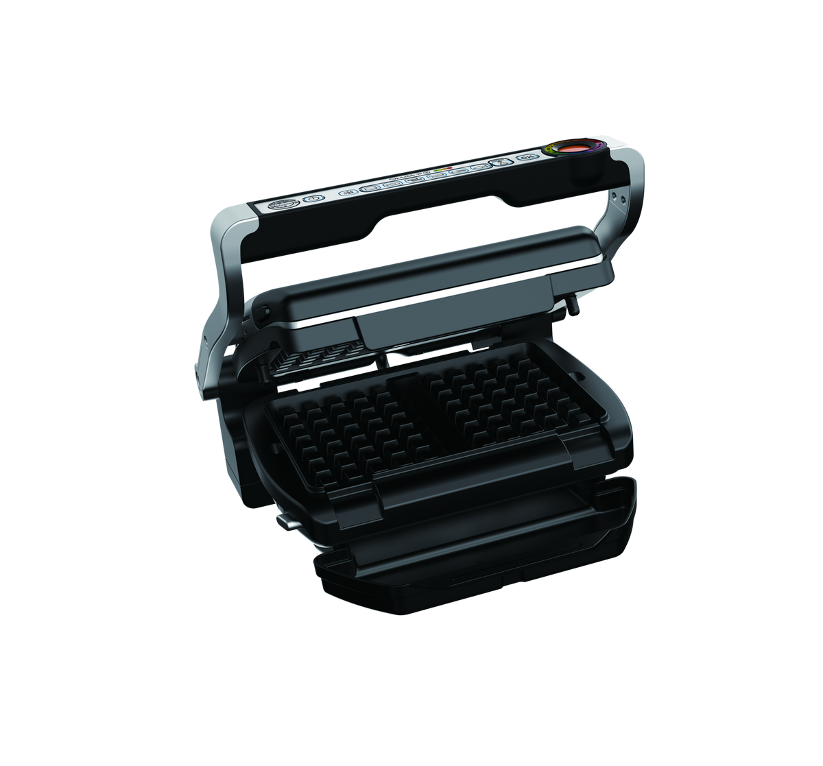 Optigrill+, grill intelligent, 6 programmes, mode manuel, 4 personnes + plaques gaufres