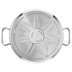 Duetto On, Batterie de cuisine 9p, Inox, Induction