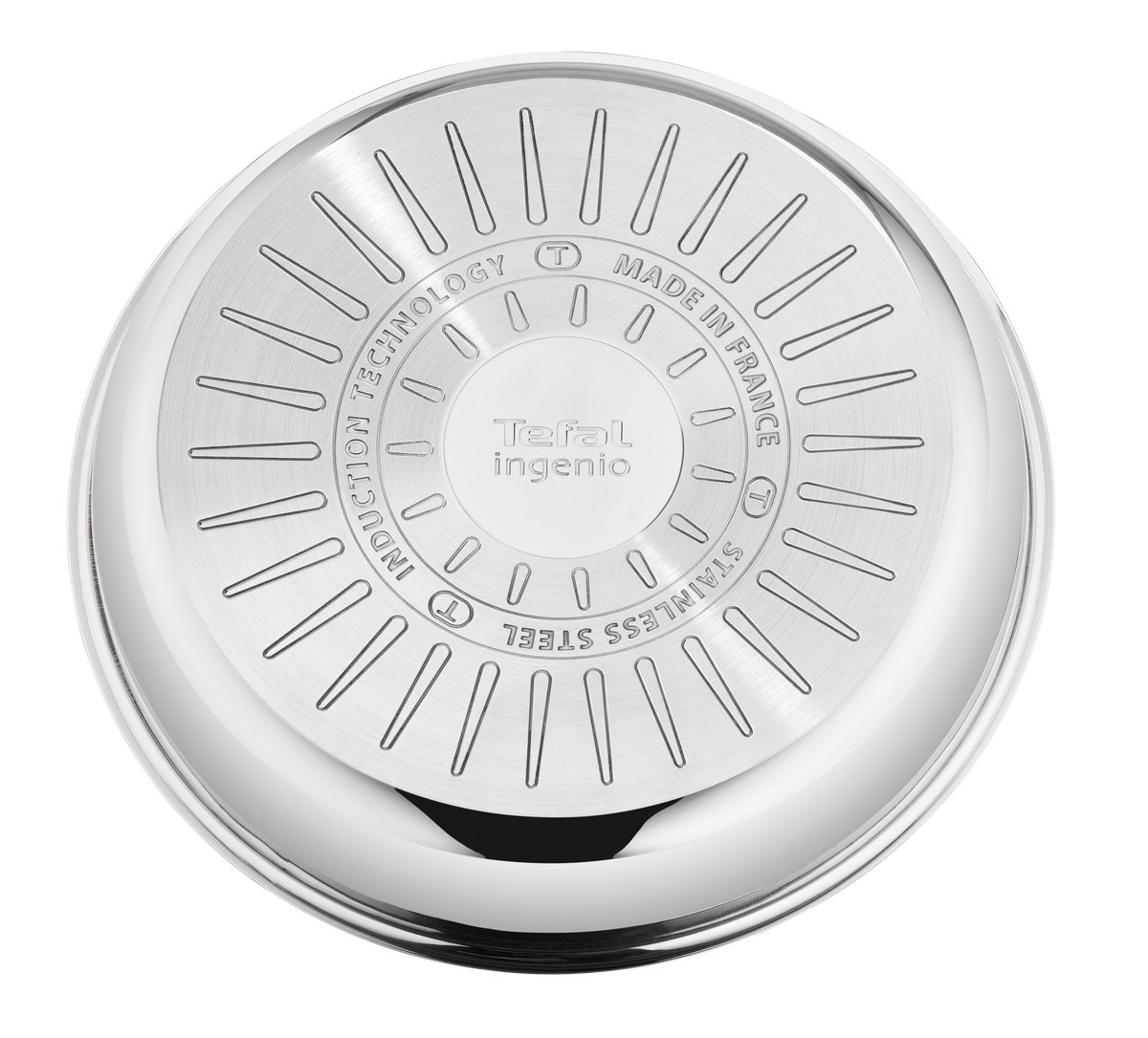 Ingenio Préférence, Poêle manche amovible, Inox, Induction, 24cm