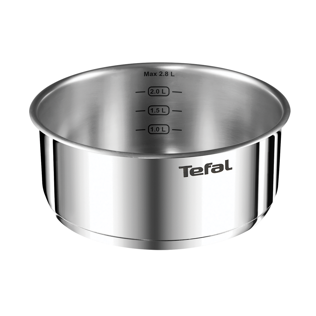Emotion, Casserole sans revêtement, Acier inoxydable, 20 cm