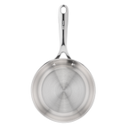 Jamie Oliver by Tefal Cook Smart, Poêles 24/28 cm, Acier inoxydable sans revêtement
