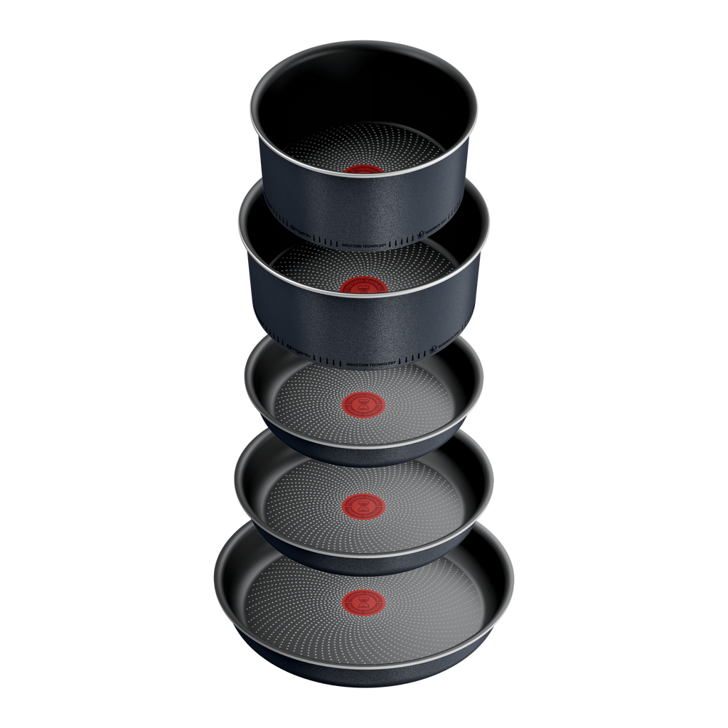 Ingénio So'Light, Antiadhésif, Batterie de cuisine 11 pièces, Induction, Légèreté