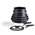 Ingénio So'Light, Antiadhésif, Batterie de cuisine 11 pièces, Induction, Légèreté