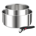 Ingenio Préférence, Inox, Casseroles 16/20 cm + poignée, Induction