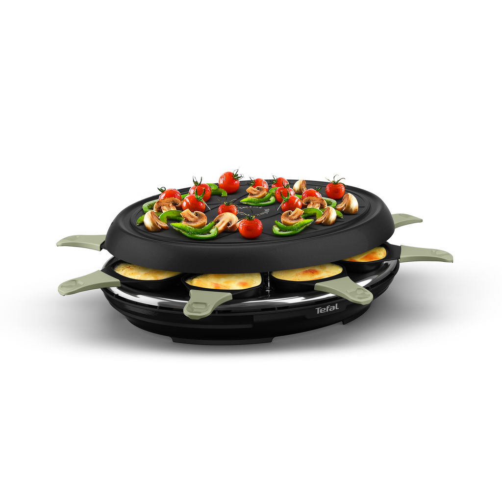Raclette Colormania, 8 coupelles, Appareil à raclette et gril, Antiadhésif