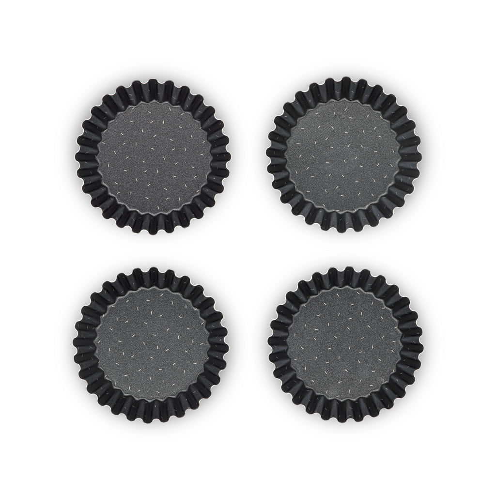 Perfectbake lot de 4 moules à tartelettes 11cm