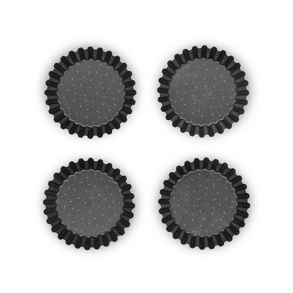 Perfectbake lot de 4 moules à tartelettes 11cm