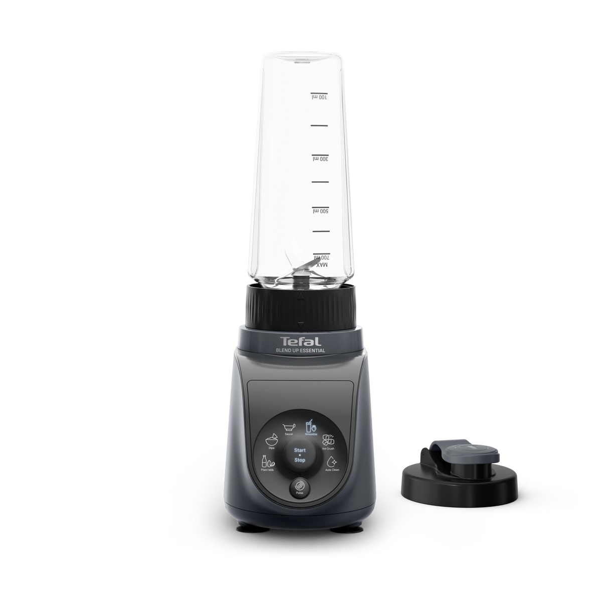 Blend Up Essential, Mini blender, 800 W, 6 programmes automatiques, 2 gourdes
