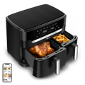 Easy Fry Dual XXL, 11L, Air fryer, Noir