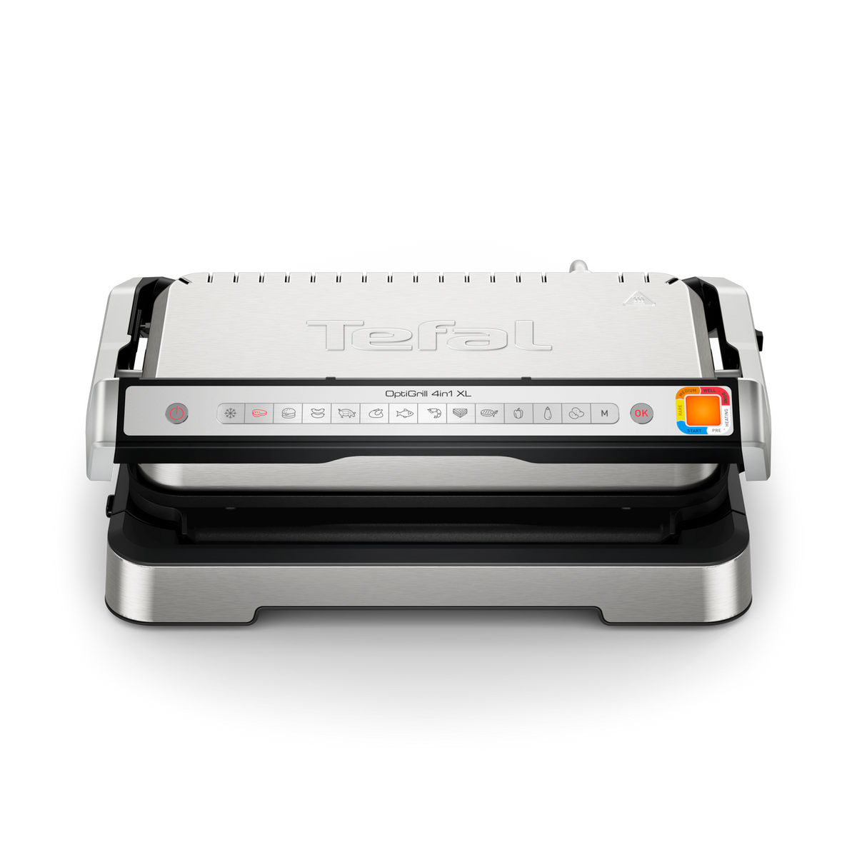 Optigrill 4 en 1 XL, grill intelligent, fonctions bbq, four et repas complet, 12 programmes, mode manuel, ouverture 180°, XL 