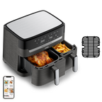 Dual Easy Fry & Grill, 8.3L, Air fryer 2.2kg, Gris Charbon