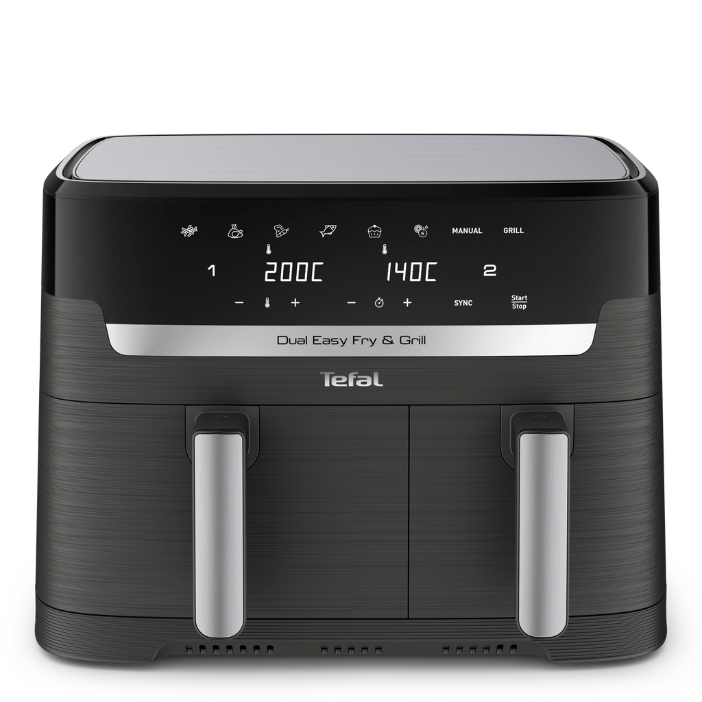 Dual Easy Fry & Grill, 8.3L, Air fryer 2.2kg, Gris Charbon