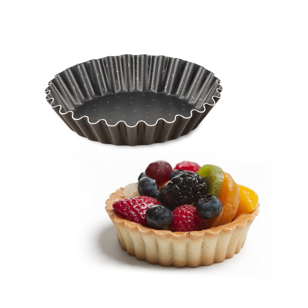 Perfectbake lot de 4 moules à tartelettes 11cm