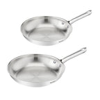Duetto On, Lot de poêles, Inox, Induction, 24/28cm