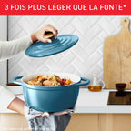Air Soft Light, Cocotte en fonte, Induction, 24cm