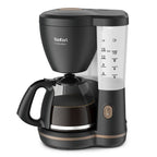 Incluedo, Cafetière filtre, 1.25 L, 10 à 15 tasses, Arrêt automatique