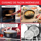Ingenio Natural Force, Wok manche amovible, Antiadhésif, Induction, 26cm