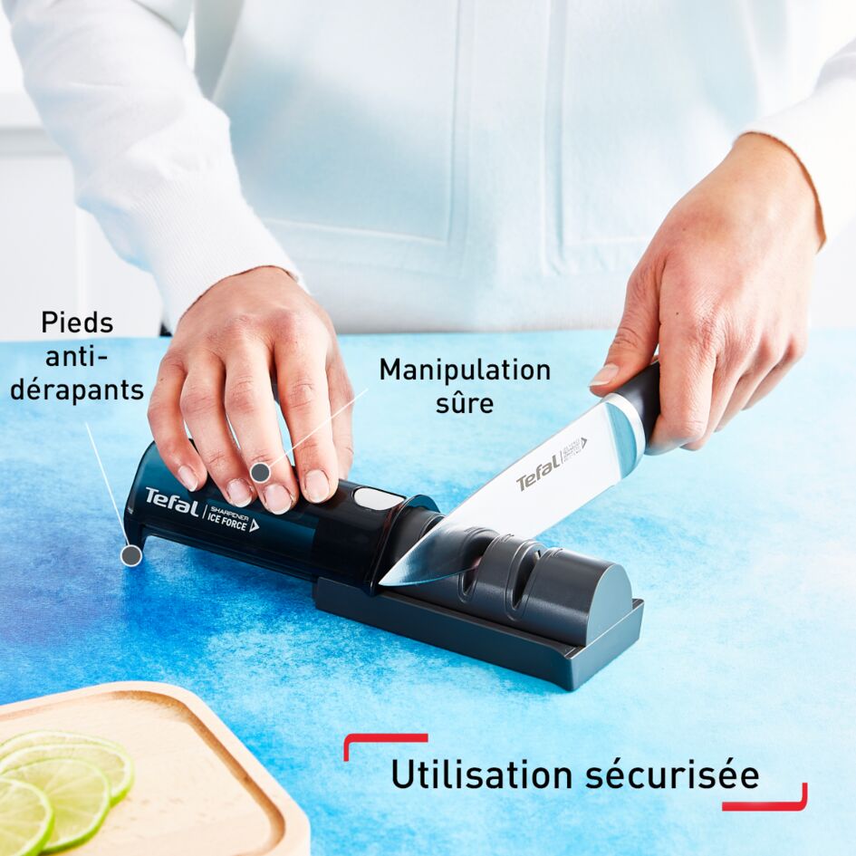 Ice Force Aiguiseur rétractable 12,5x5,9cm