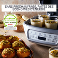 Cake Factory Délices, Four à gâteaux, 5 programmes, mode manuel, moules muffins, cakes, madeleines, verrines