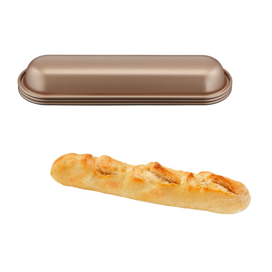 Creabake 3 moules à petite baguette