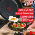 Expertise+, Poêle à pancakes, Antiadhésif, Induction, 25cm