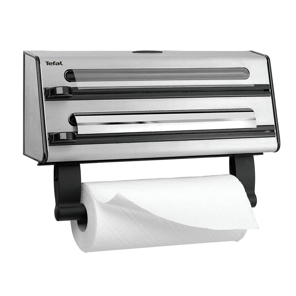 Ingenio Kitchen Gadgets, Triple distributeur, Essuie-tout, Papier aluminium, Film plastique