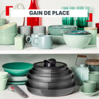 Ingenio Renew Ceram, Casserole manche amovible, Céramique, Induction, 18cm