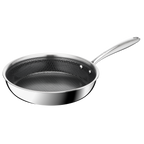 Master Ceram, Poêle 24 cm, Revêtement inox et céramique, Induction
