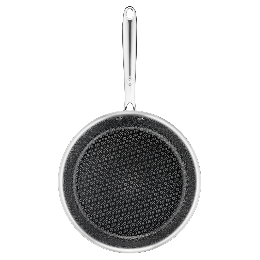 Master Ceram, Poêle 24 cm, Revêtement inox et céramique, Induction