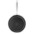 Master Ceram, Poêle 24 cm, Revêtement inox et céramique, Induction