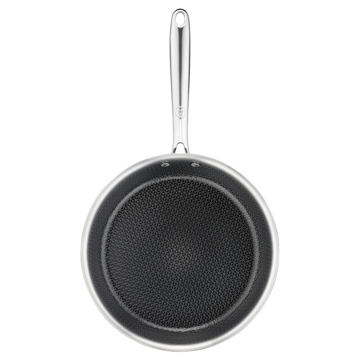 Master Ceram, Poêle 24 cm, Revêtement inox et céramique, Induction